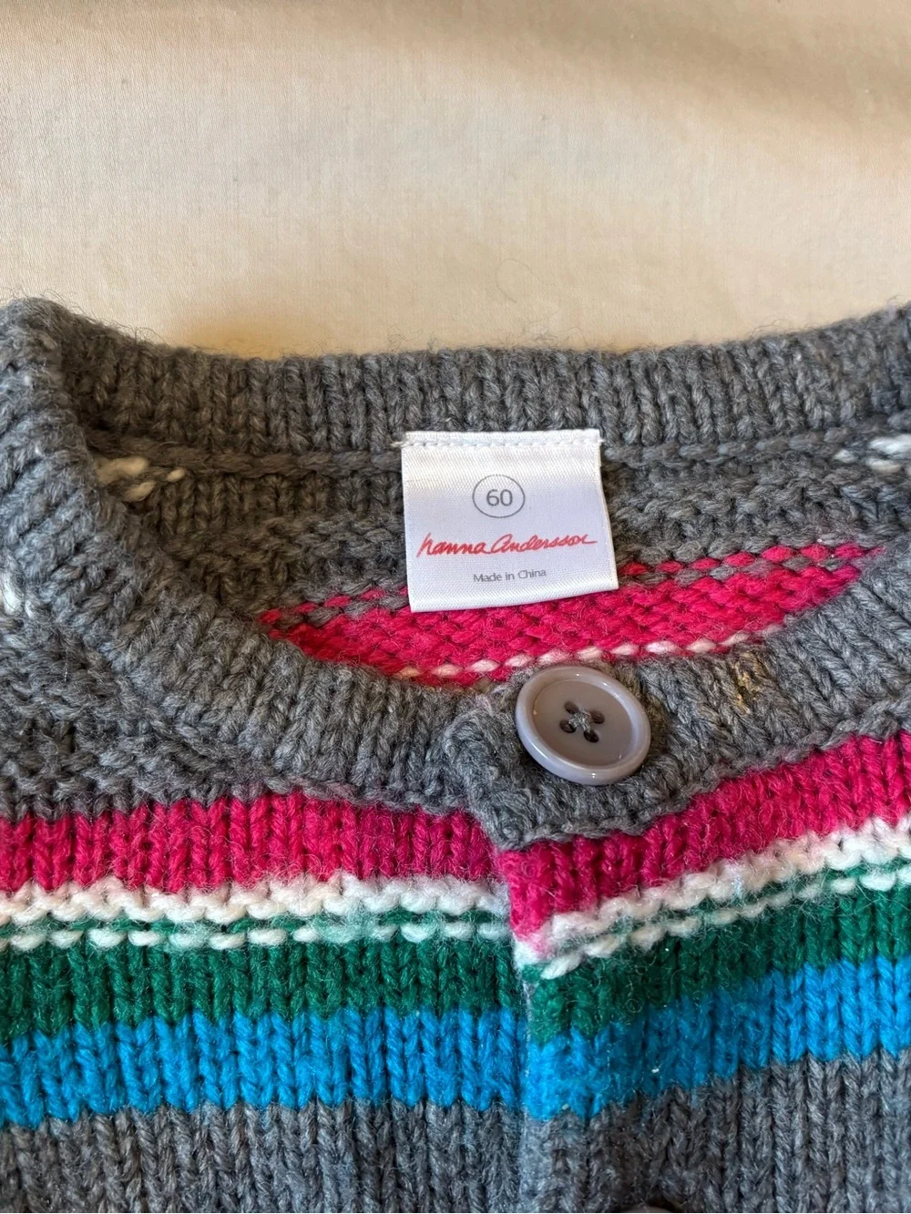 Winter Bundle-OshKosh B'gosh Green Utility Jacket and Striped Knit Cardigan 103
